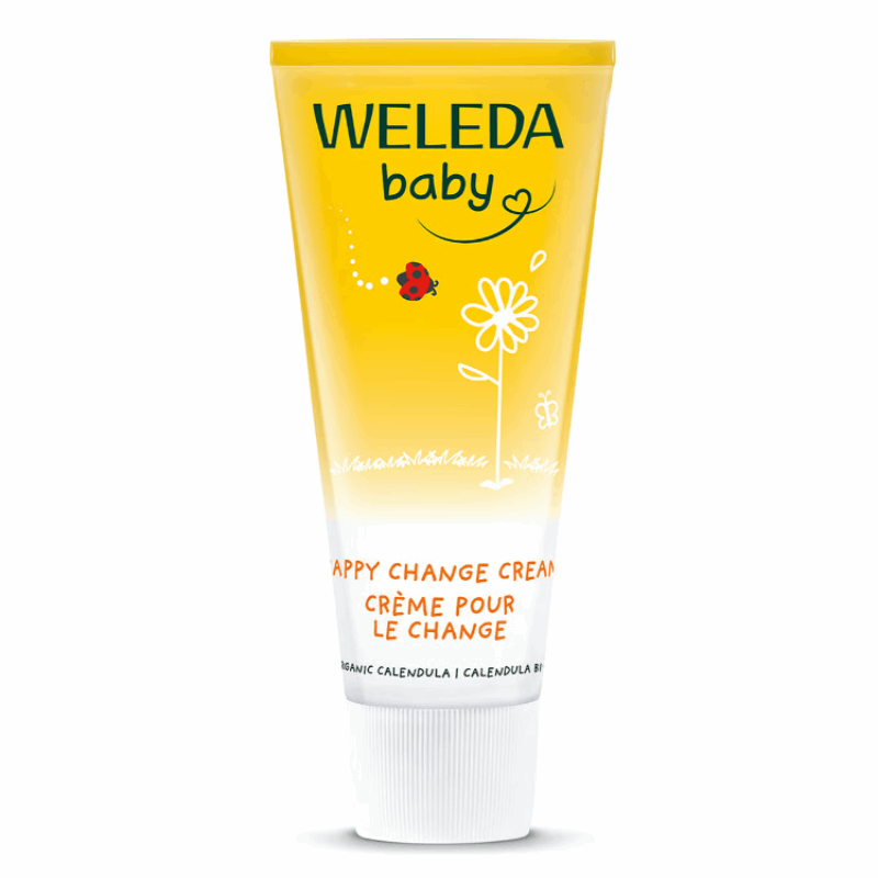 Weleda Baby Krem dla niemowląt i dzieci przeciw odparzeniom z nagietkiem lekarskim, 75 ml
