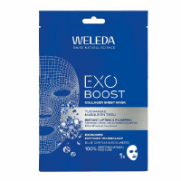 Weleda Exo Boost Kolagenowa maseczka w płachcie z goryczką letnią i szarotką alpejską, 20 ml