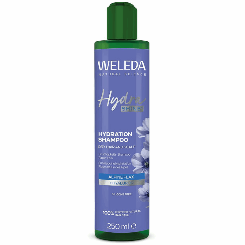 Weleda Hydra Shine Nawilżający szampon do włosów, 250 ml