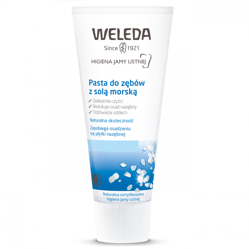 Weleda Pasta do zębów z solą morską, 75 ml