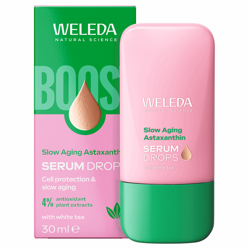Weleda Przeciwstarzeniowe serum w kroplach z astaksantyną, 30 ml