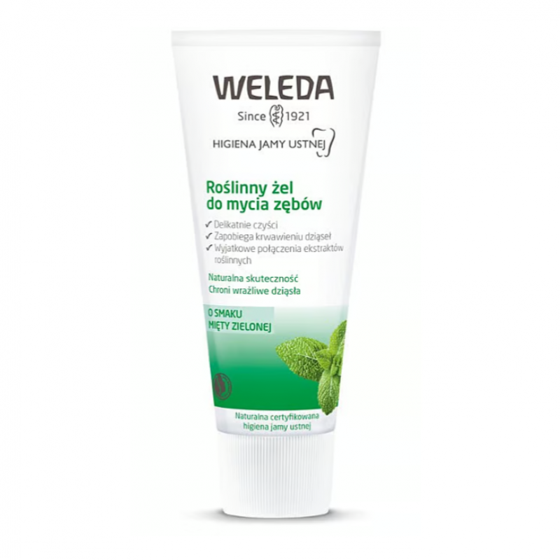 Weleda Roślinny żel do mycia zębów, 75 ml