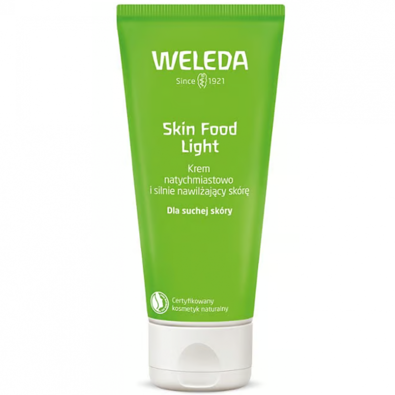 Weleda Skin Food Light Krem natychmiastowo i silnie nawilżający skórę, 75 ml