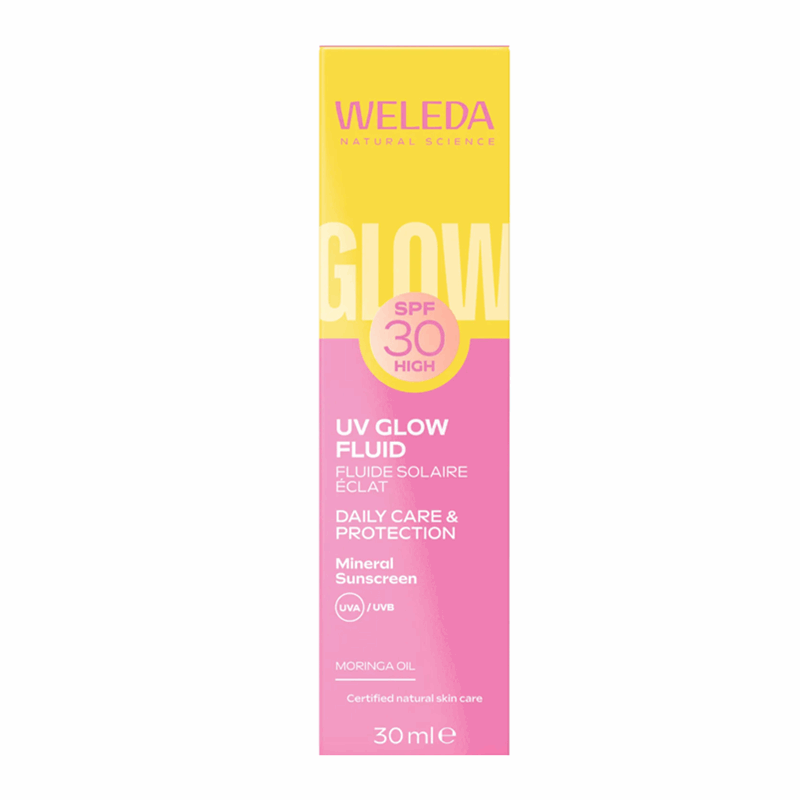 Weleda UV Glow Lekki krem SPF 30, 30 ml