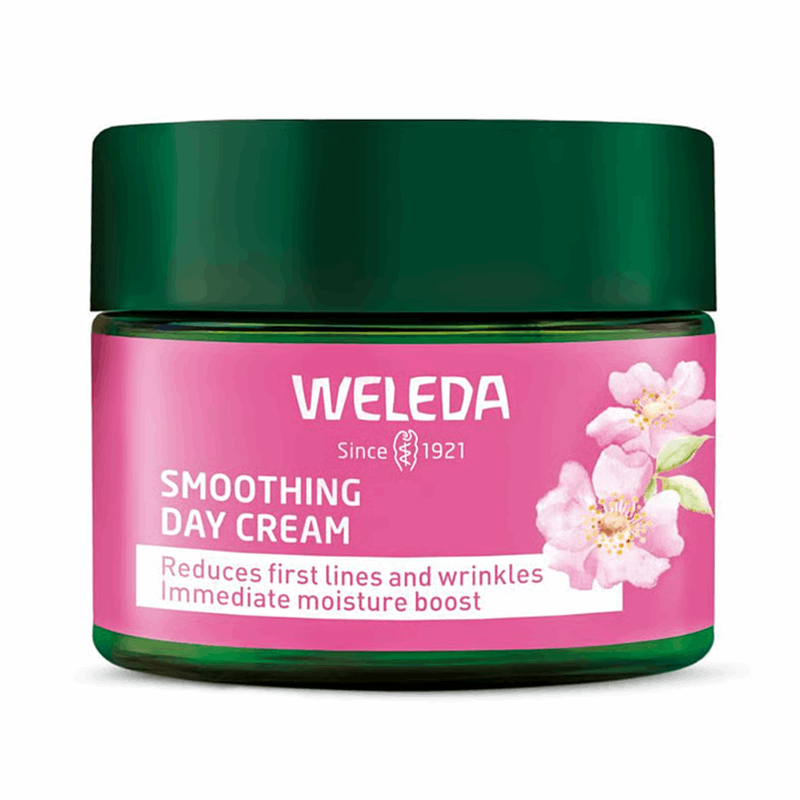 Weleda Wygładzający krem na dzień z dziką różą i białą herbatą, 40 ml