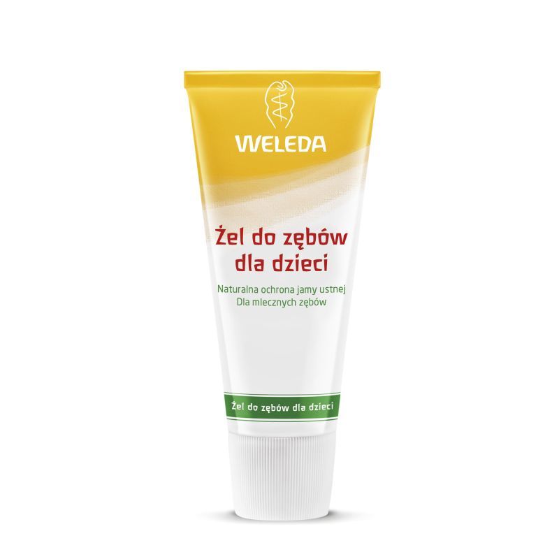 WELEDA żel do mycia zębów dla dzieci, bez fluoru 50 ml