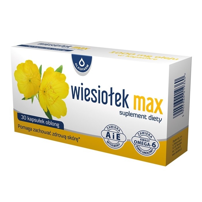 Wiesiołek MAX, 30 kapsułek