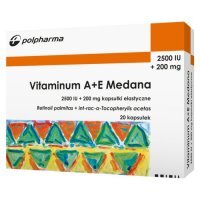 Witamina A+E Medana 20 kapsułek