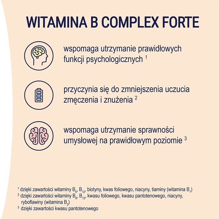 Naturell Witamina B Complex Forte tabletki, 40 szt.