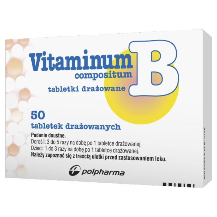 Witamina B compositum 50 tabl.
