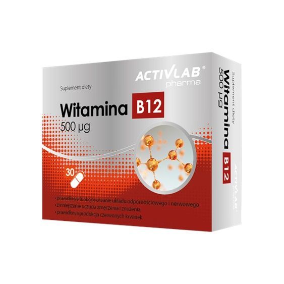 Activlab Witamina B12 kapsułki, 30 szt.