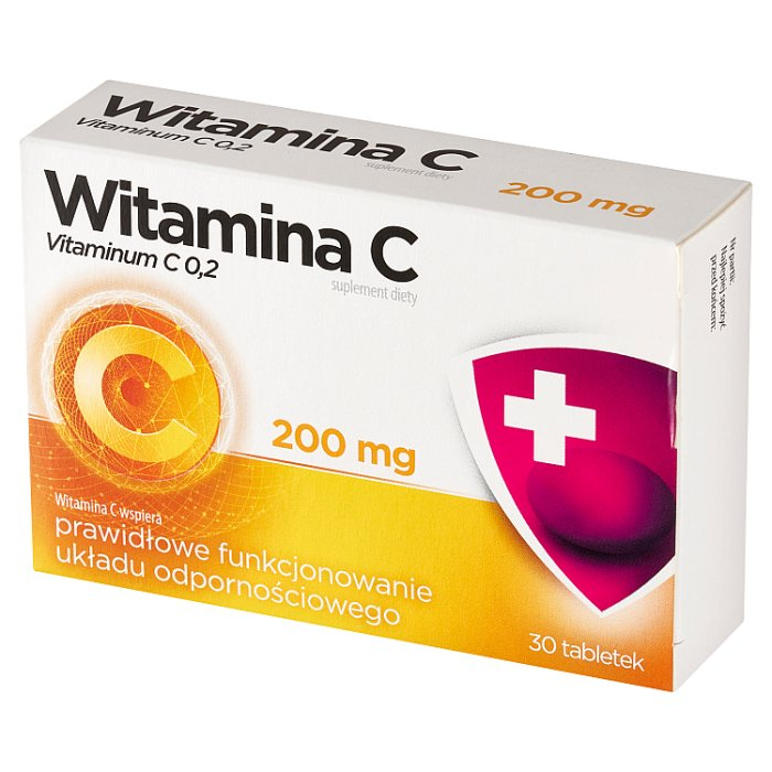 Witamina C 200 mg tabletki, 30 szt.