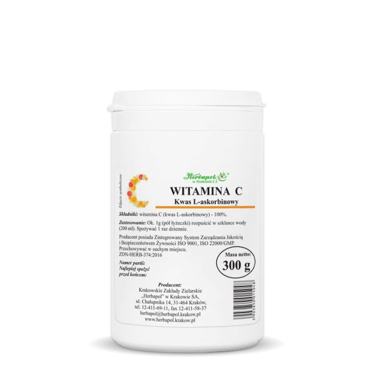 Witamina C Kwas L-askorbinowy 300 g