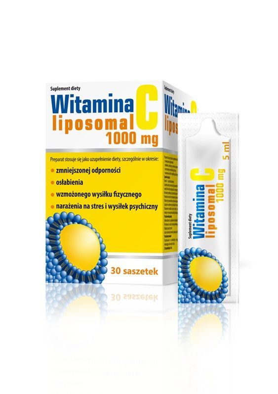 Witamina C Liposomal 1000 mg saszetki, 30 szt.