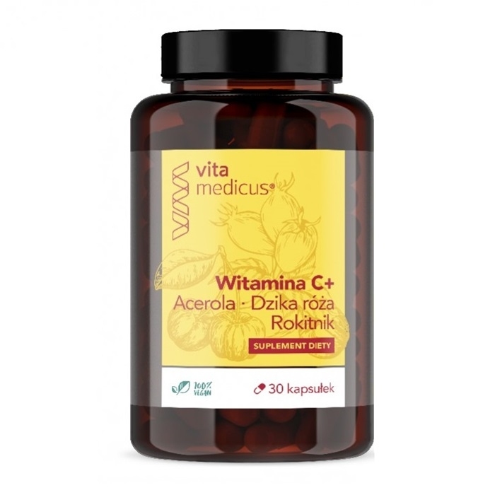 Witamina C+ VitaMedicus, 30 kapsułek