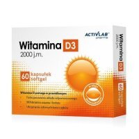 Activlab Pharma Witamina D3 2000 j.m. kapsułki, 60 szt.