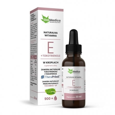 Witamina E + Tokotrienole krople 30 ml