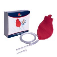 Wlewnik z kanką gumowy 1,2 l + 2 końcówki