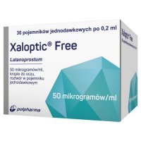 Xaloptic Free 50 mcg/ml 30 pojemników po 0,2 ml, krople do oczu