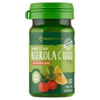 Xenivit Bio Acerola C 1000 tabletki do ssania z naturalną witaminą C, 30 szt.