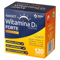 XeniVit Witamina D Forte 4000 IU kapsułki miękkie, 120 szt.