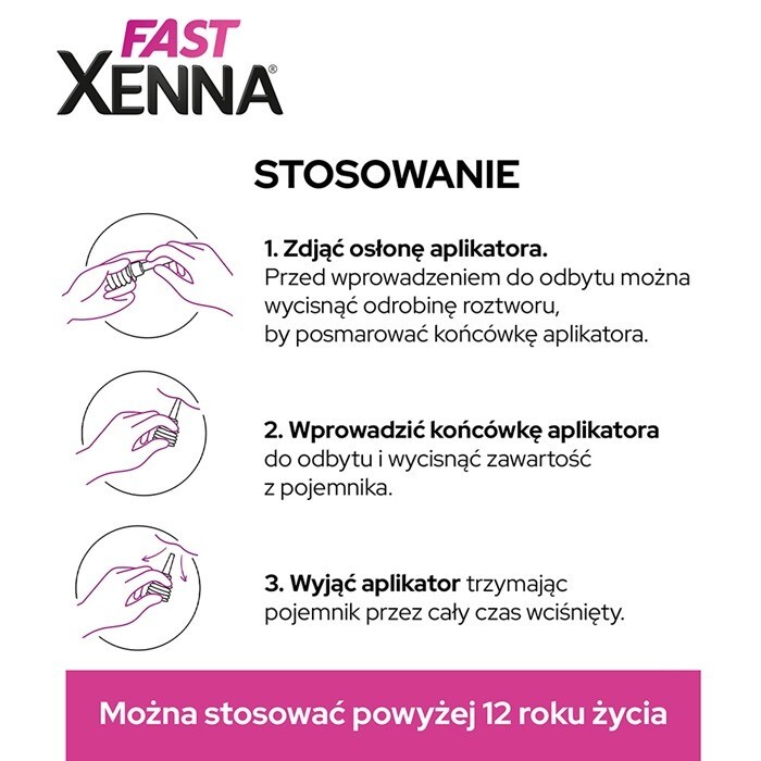 Xenna Fast 6 mikrowlewek po 10 g