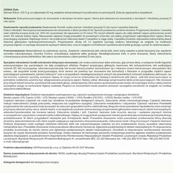 Xenna FIX 20 saszetek