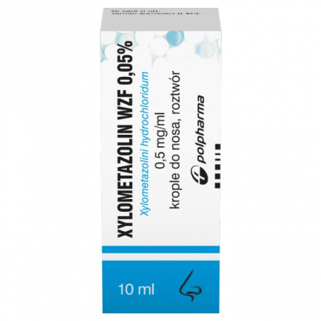 Xylometazolin 0,05% krople 10 ml