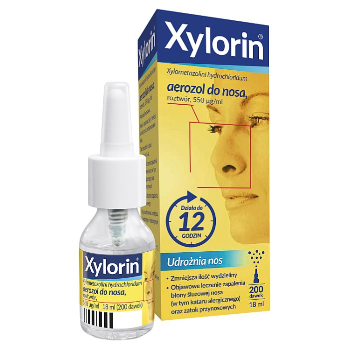 Xylorin aerozol do nosa 18 ml