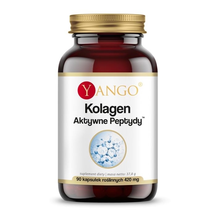 Yango Kolagen Aktywne Peptydy kapsułki roślinne z kolagenem rybim, 90 szt.