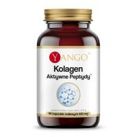 Yango Kolagen Aktywne Peptydy kapsułki roślinne z kolagenem rybim, 90 szt.