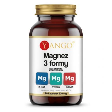 YANGO Magnez 3 formy 90 kapsułek