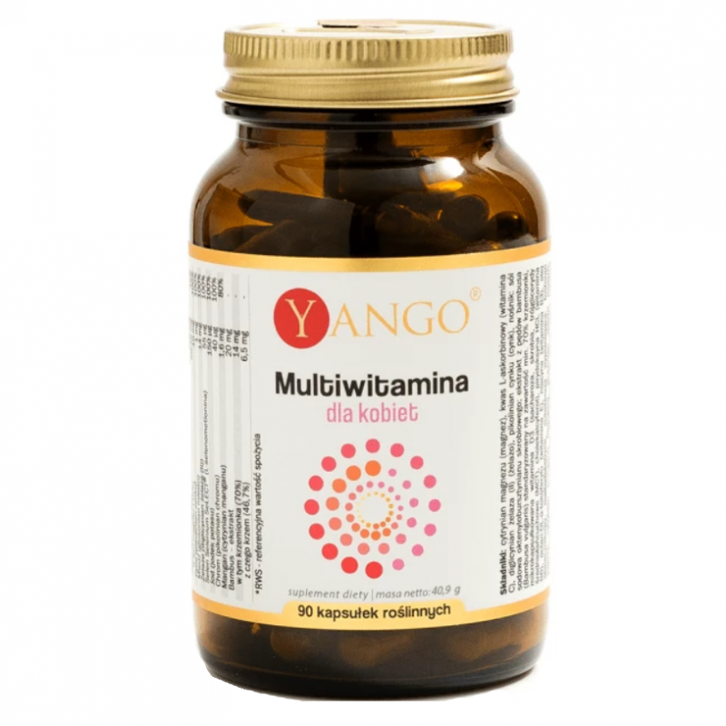 Yango Multiwitamina dla kobiet kapsułki, 90 szt.