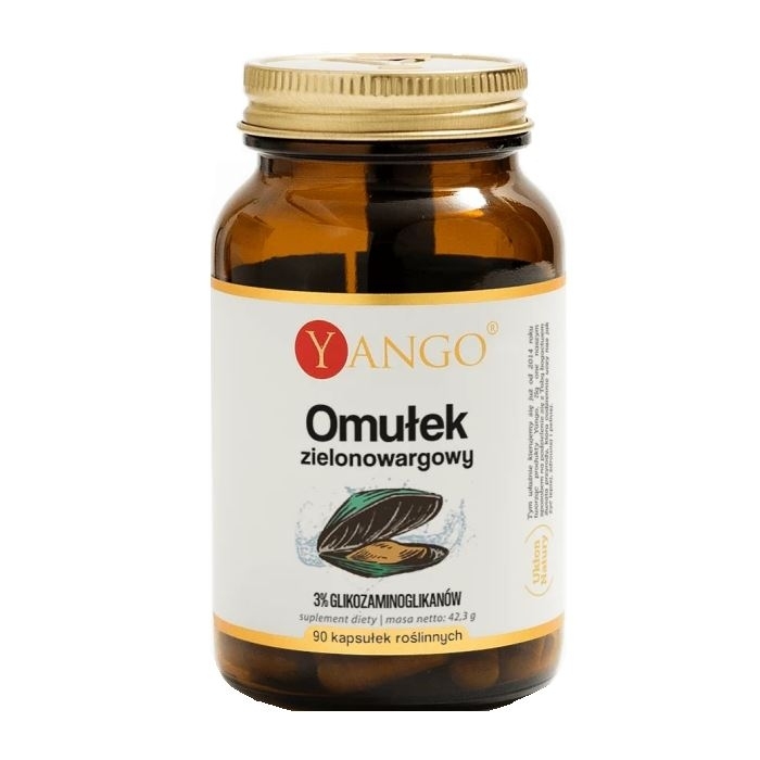 Yango Omułek zielonowargowy kapsułki na stawy, 90 szt.