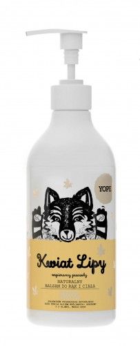 Yope naturalny balsam do rąk i ciała kwiat lipy, 300 ml