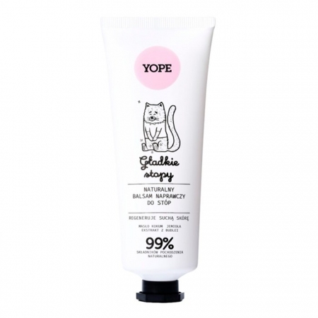 YOPE Naturalny balsam naprawczy do stóp Gładkie Stopy 75 ml
