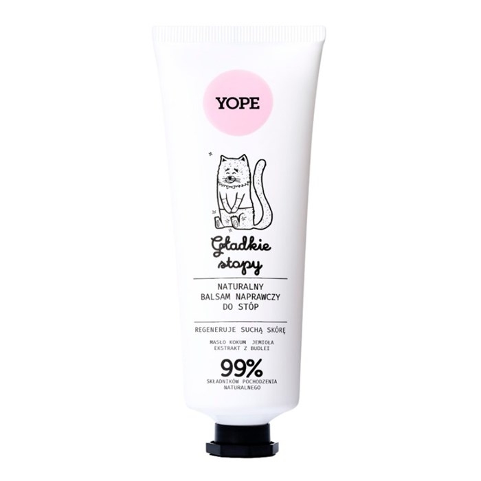 YOPE Naturalny balsam naprawczy do stóp Gładkie Stopy 75 ml
