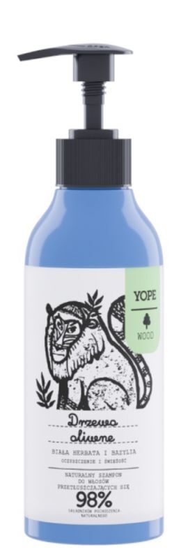 Yope Szampon do włosów drzewo oliwne, 300 ml
