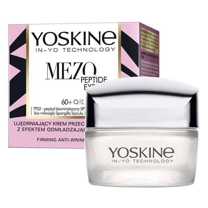Yoskine Mezo Peptide krem 60+ ujędrniający krem przeciwzmarszczkowy, 50 ml