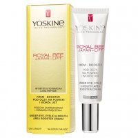 Yoskine Royal Bee Japan Lift krem-booster pod oczy, na powieki i wokół ust, 15 ml