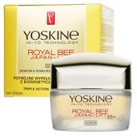 Yoskine Royal Bee Japan Lift krem do twarzy na dzień 55+, 50 ml