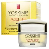 Yoskine Royal Bee Japan Lift krem do twarzy na noc 55+, 50 ml