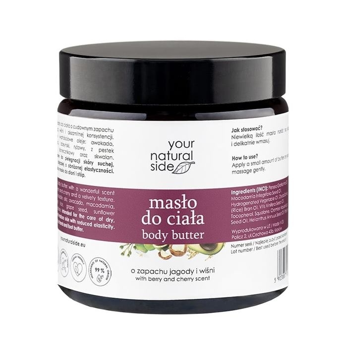 Your Natural Side Masło do ciała o zapachu jagody i wiśni 100 ml