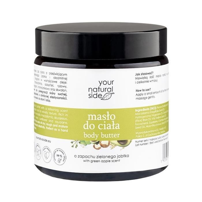Your Natural Side Masło do ciała o zapachu zielonego jabłka 100 ml