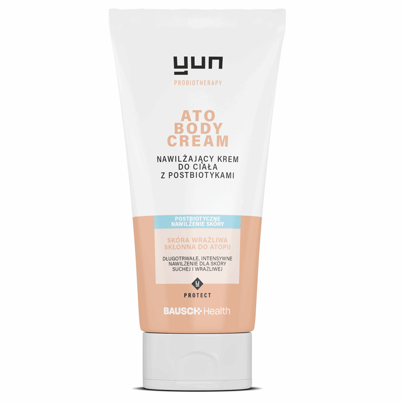 Yun ATO Body Cream Nawilżający krem do ciała z postbiotykami, 200 ml