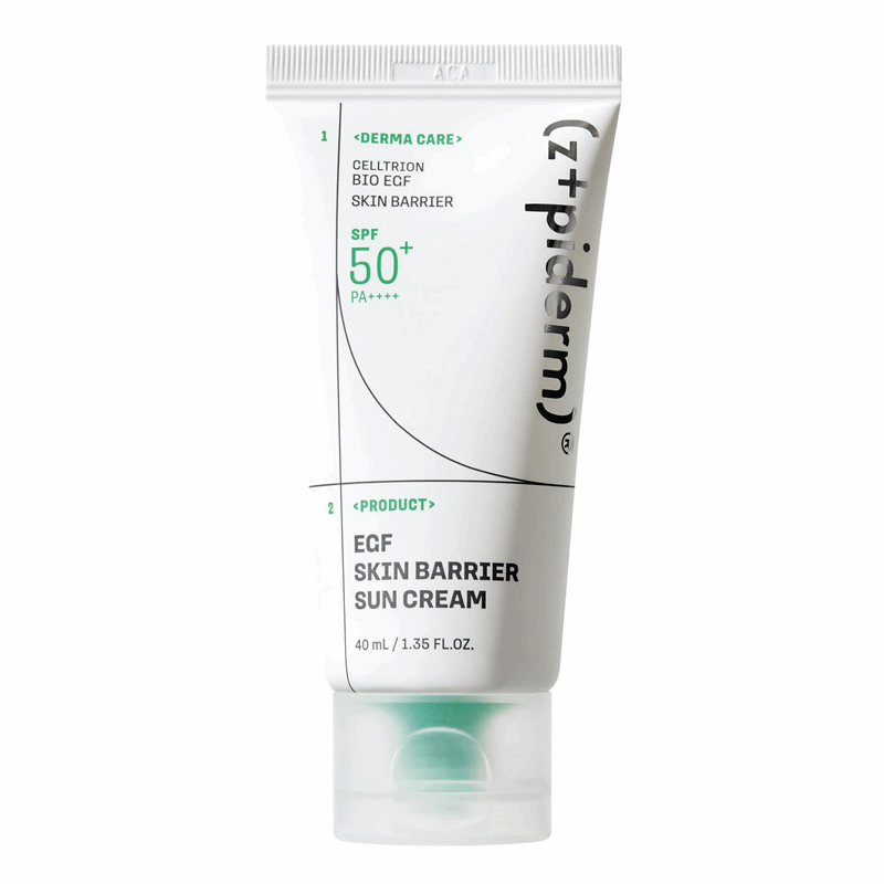 Z+piderm EGF Krem przeciwsłoneczny z barierą ochronną SPF 50+, 40 ml