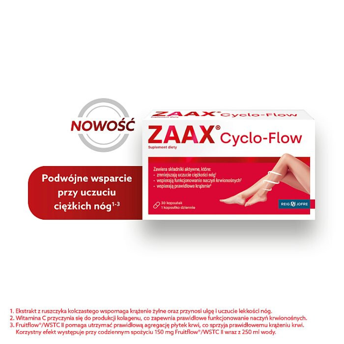 Zaax Cyclo-Flow kapsułki, 30 szt.
