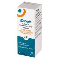 Zabak krople do oczu 0,25mg/ml 5 ml
