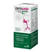 Zatogrip Junior 6+ syrop 2 x 120 ml ZESTAW!!