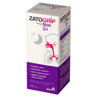 Zatogrip Kids Noc 3+ płyn o smaku malinowym, 120 ml